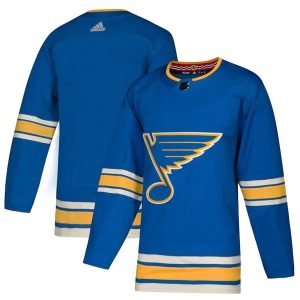 Herren St. Louis Blues Eishockey Trikot 2018-19 Blank Blau Authentic